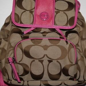 Coach backpack